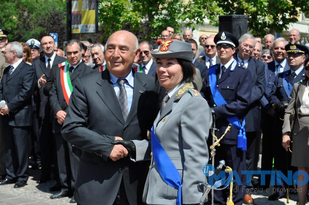 Consegna onorificenza a Saverio Pandiscia