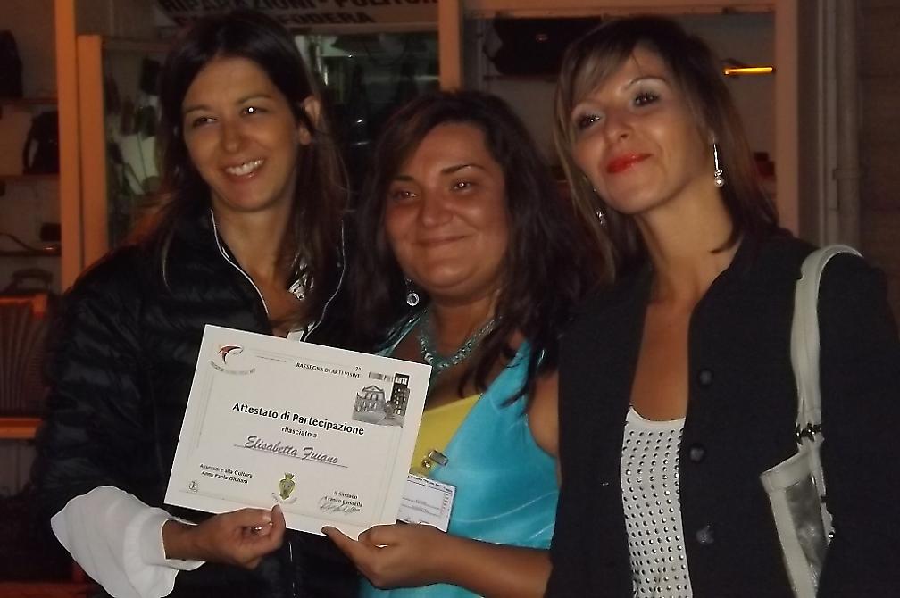 Anna Paola Giuliani, Elisabetta Fuiano e Giovanna Greco