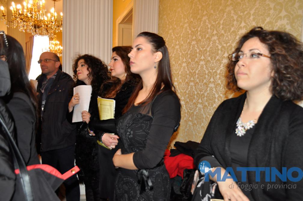 I partecipanti all'audizione