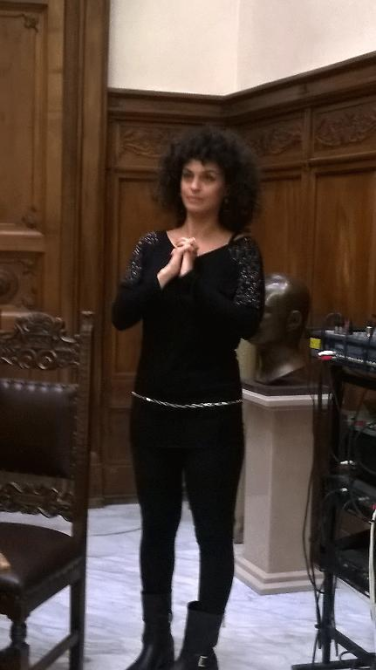 L'interprete di Giovanna D'Arco Simona Ianigro