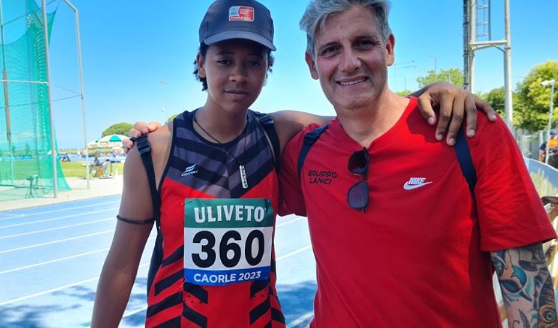 La lanciatrice di Foggia Martina Lukaszek stacca il biglietto per l'Eyof di Maribor: il Festival Olimpico della Gioventù Europea
