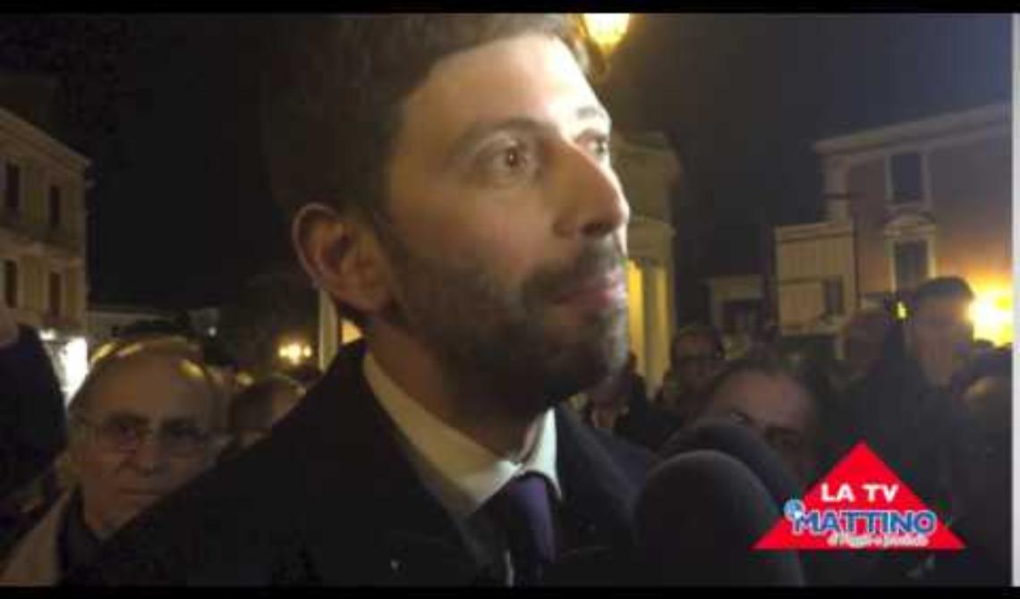 Speranza a Foggia: «Prima il voto sul Referendum, poi la questione Basilicata»