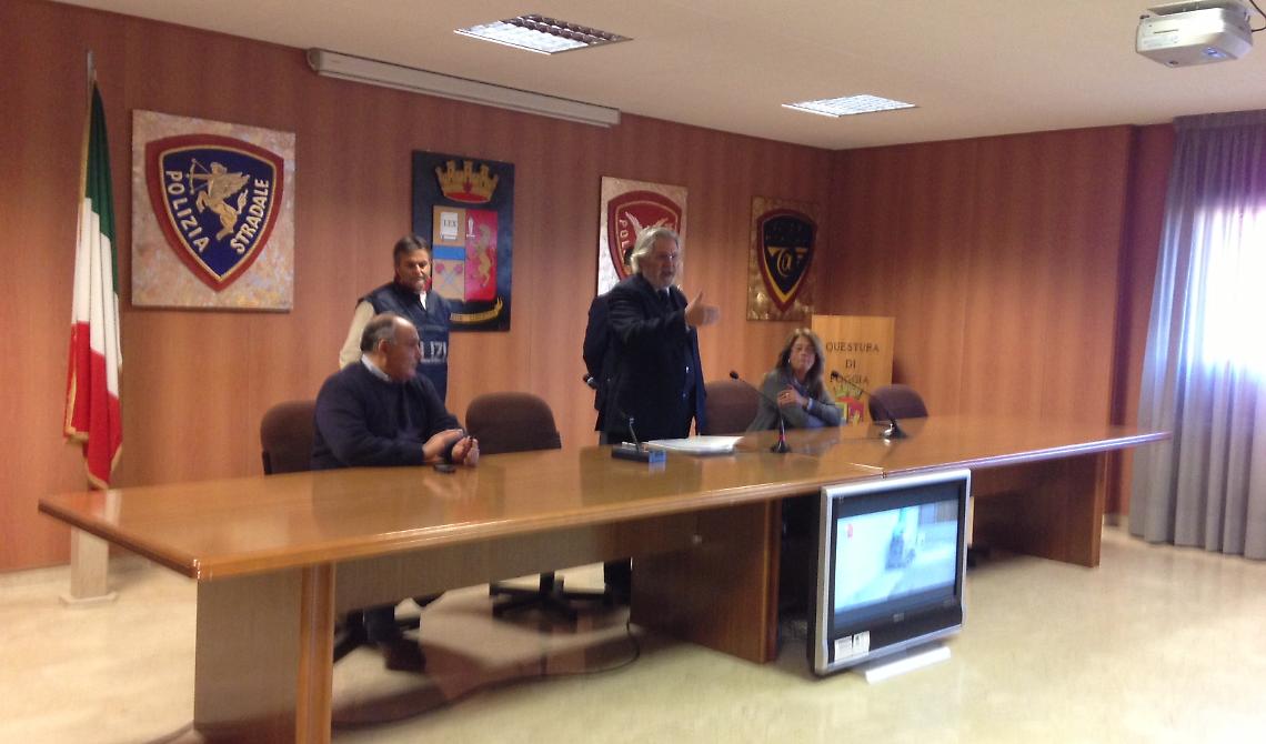 La conferenza stampa in Questura