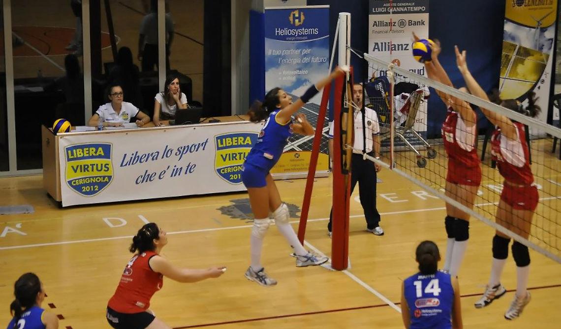 Sorridono Lapige Cerignola e Volley Manfredonia; ko la Real Sport Orta Nova