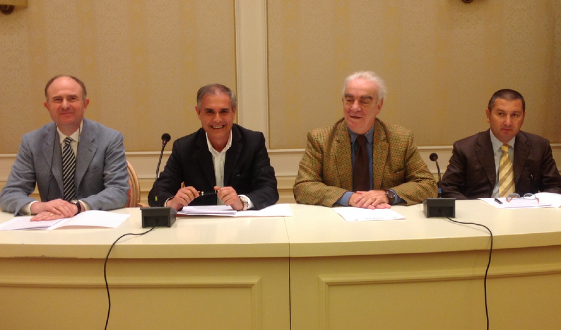 Da sinistra, Roberto Maresca, Damiano Gelsomino, Francesco Andretta e Lello Ferrara.jpg 