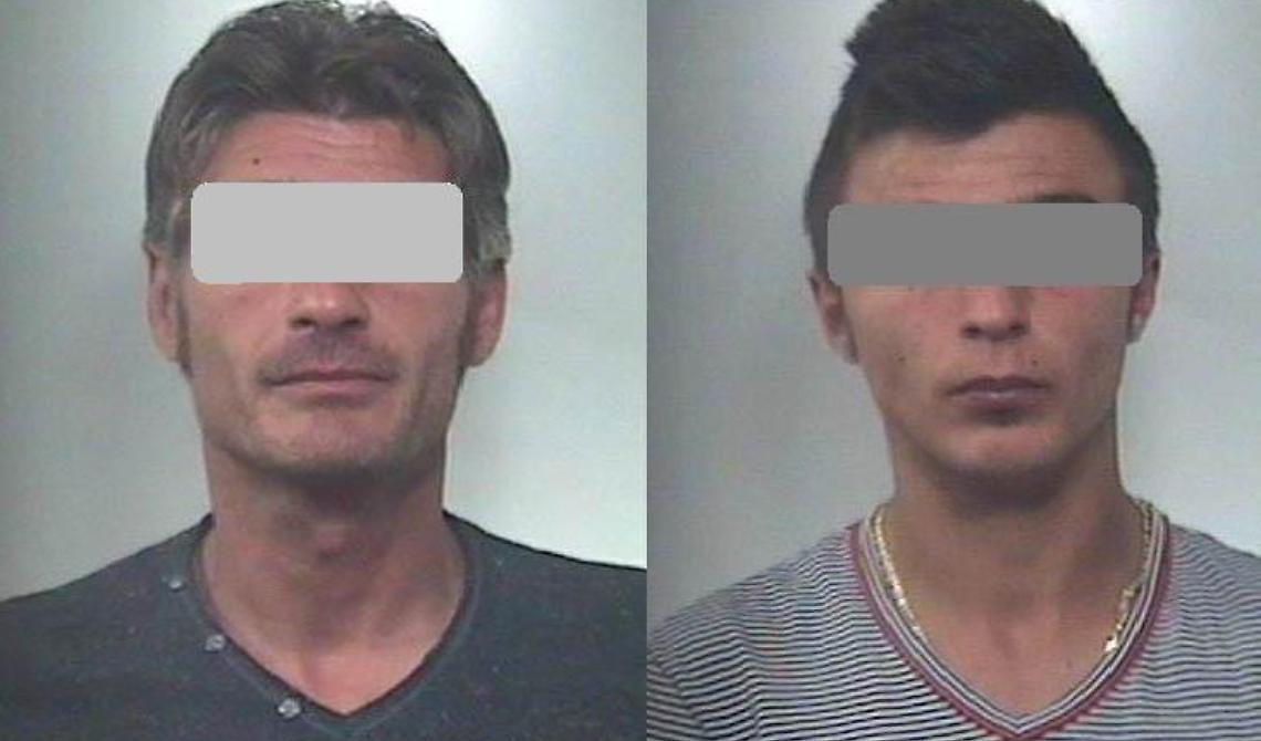 Ivan La Fratta e Alessio Iacoviello, arrestati dai carabinieri