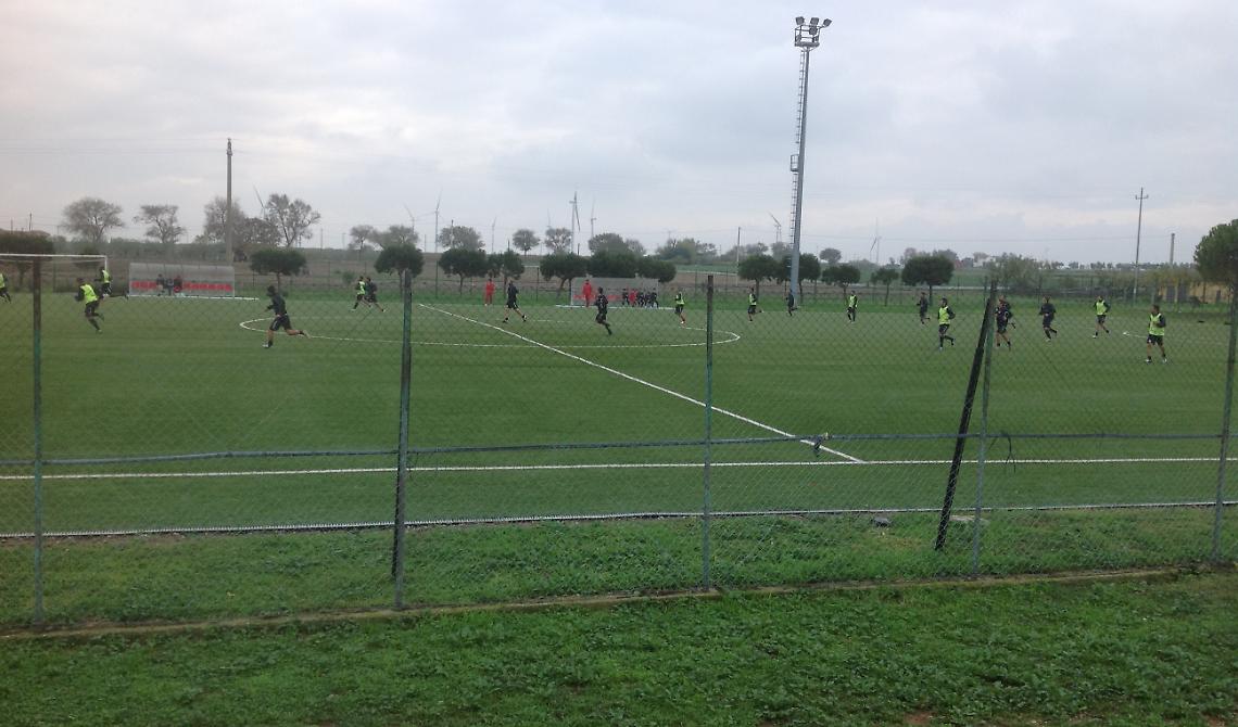 L'allenamento di oggi ad Ordona