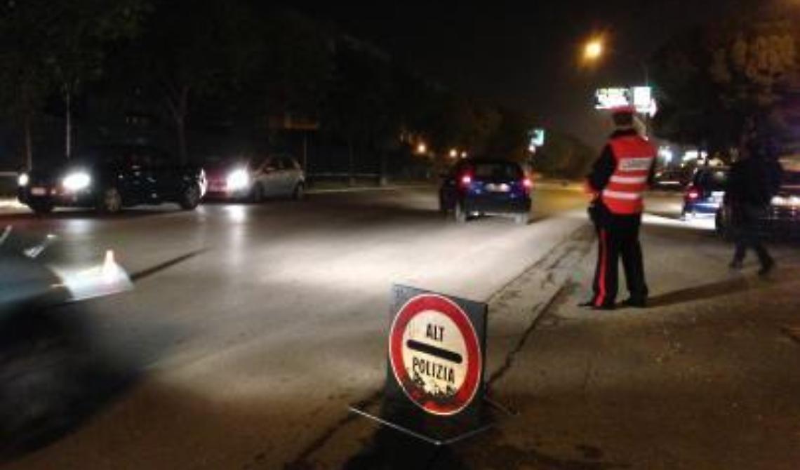 Posti di blocco dei Carabinieri