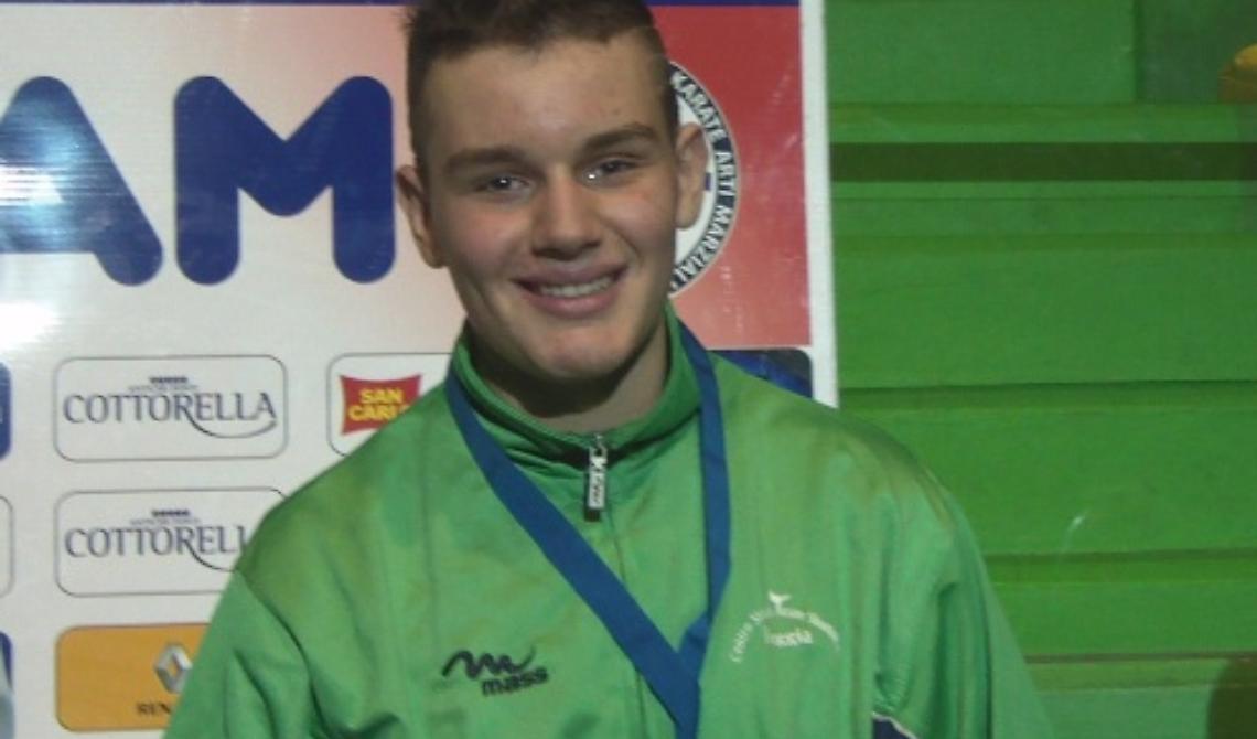 Bronzo per Coccia ai campionati nazionali italiani esordienti di Karate