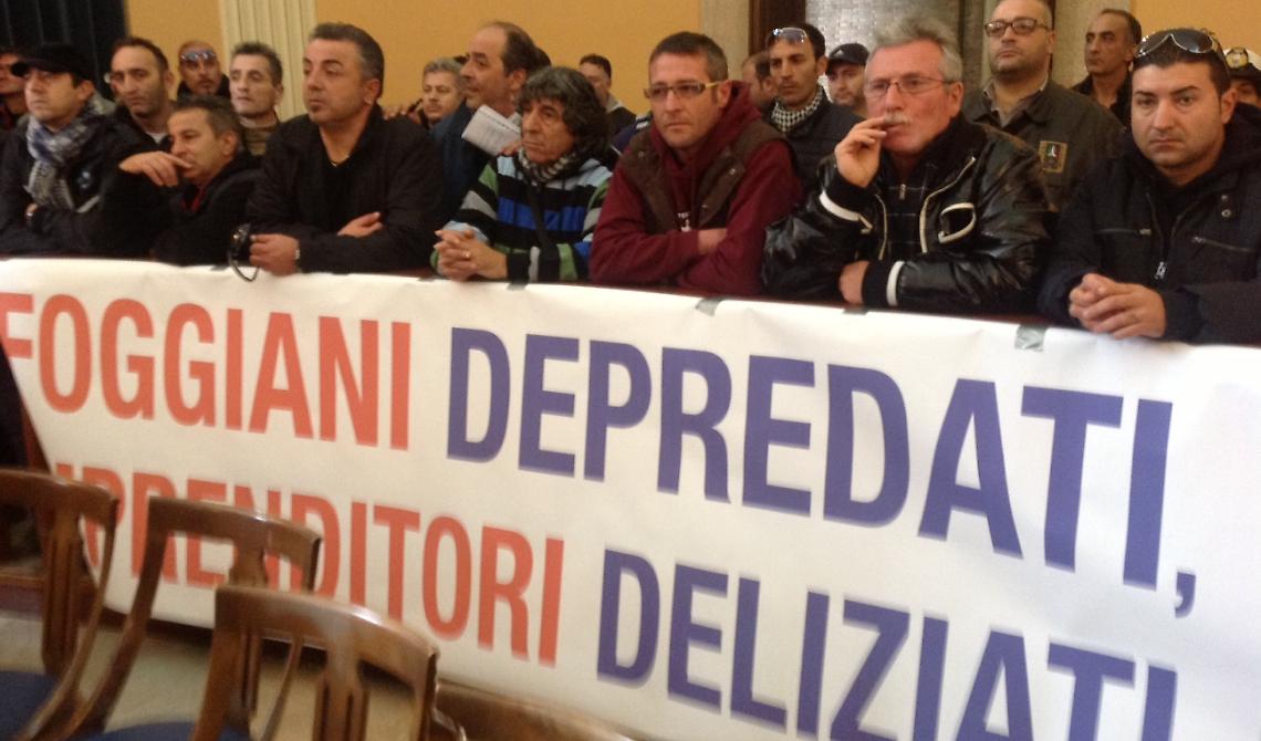 Verde pubblico, lavoratoti: «Foggiani depredati, imprenditori deliziati»