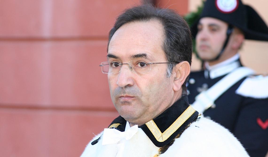 Il rettore dell'Università di Foggia, Giuliano Volpe