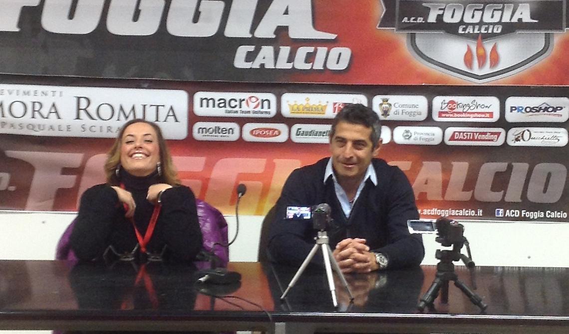 Padalino in conferenza stampa