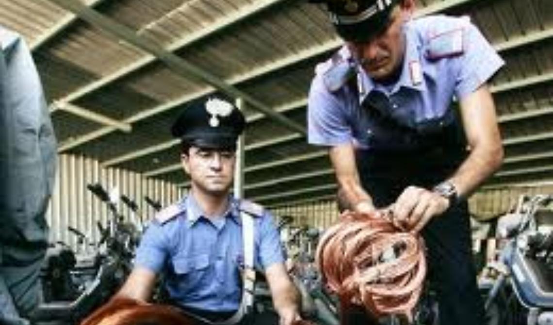 Nuovo furto di cavi elettrici in Capitanata