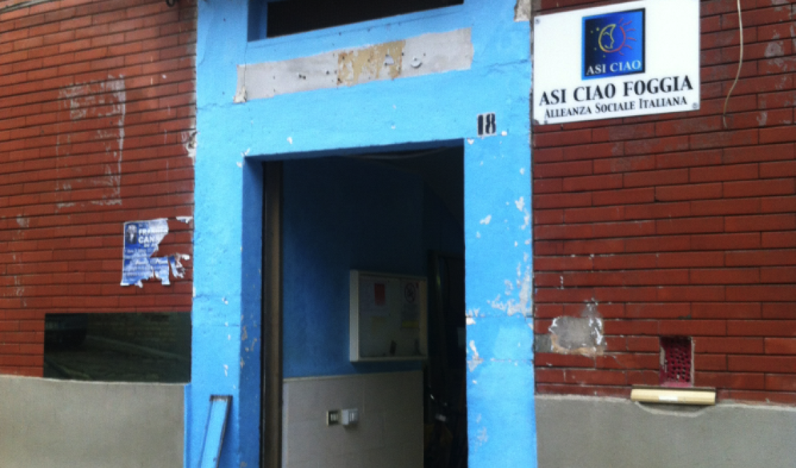 Circolo Privato "Asi Ciao Foggia" colpito dalla bomba  