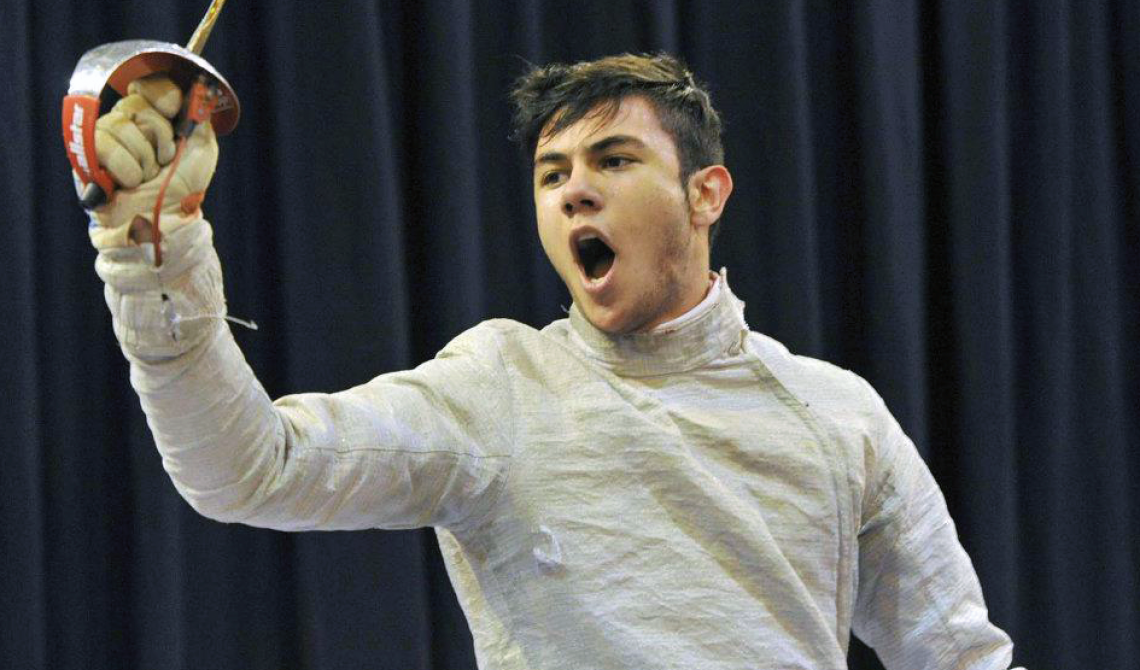 Francesco D'Armiento si conferma campione italiano di sciabola