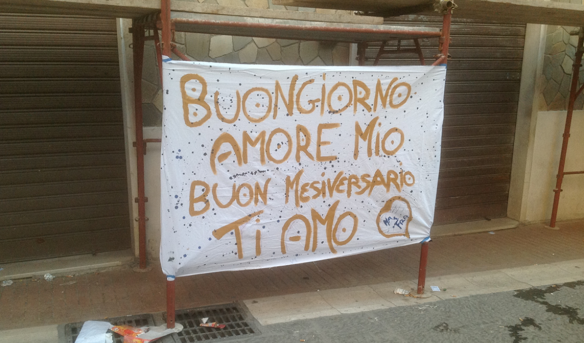 Da Foggia un insolito buongiorno con... amore