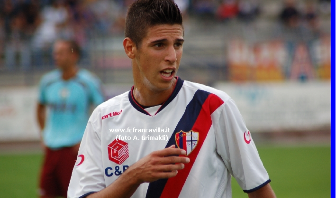 Savino Leonetti con la maglia del Francavilla