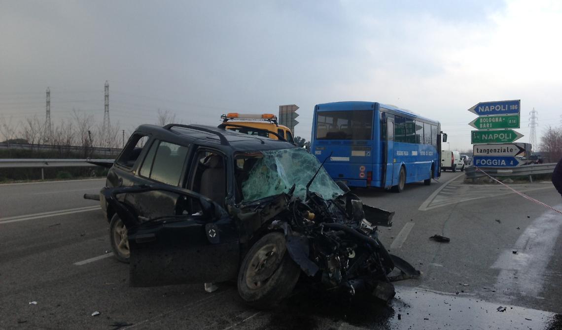Incidente stradale: muore anziano di Accadia, ferito consigliere provinciale