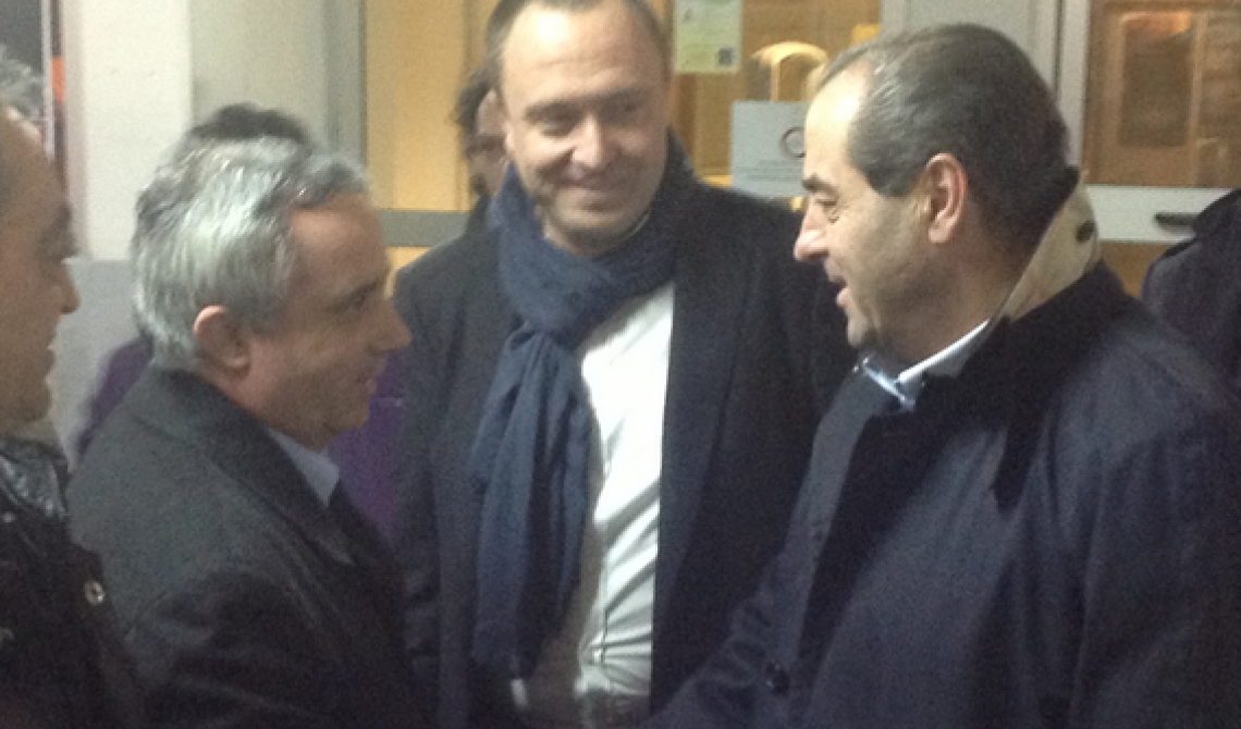 Di Pietro a Foggia: «Meglio votare noi che Grillo»
