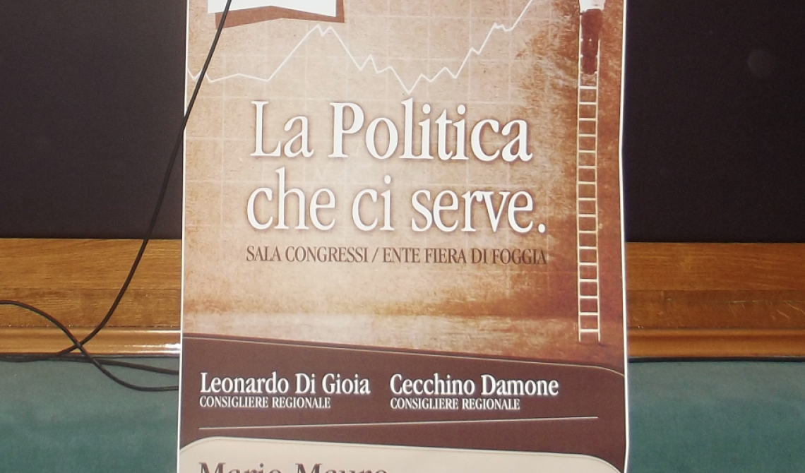 Gli inciuci trasversali del montiano Leo Di Gioia