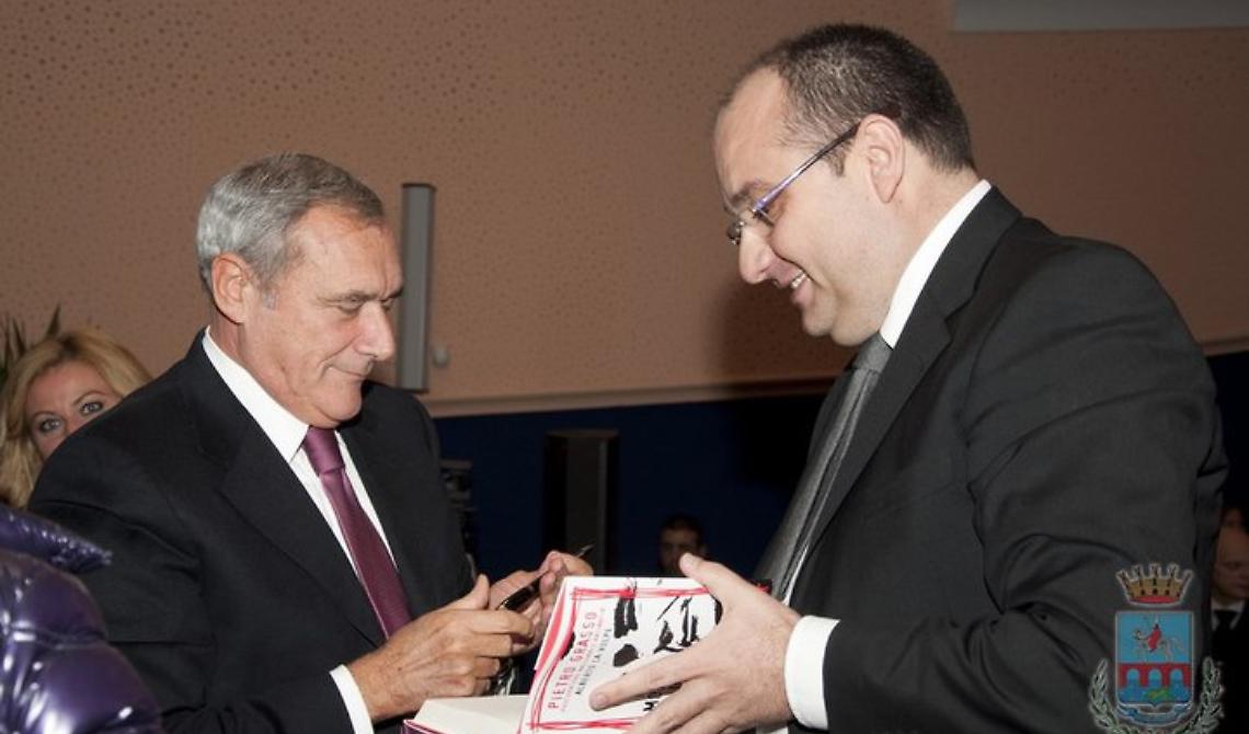 Quel giorno a Manfredonia di Grasso (ora presidente Senato) allora procuratore Antimafia
