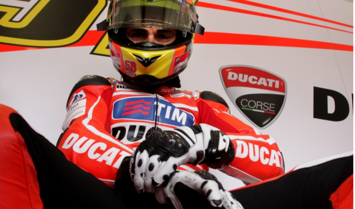 Michele Pirro di nuovo in pista