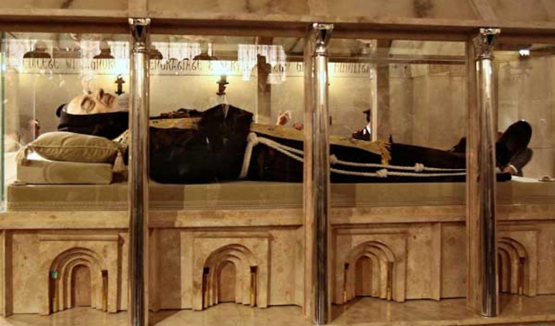Da domani il corpo di Padre Pio sotto gli occhi di tutto il mondo