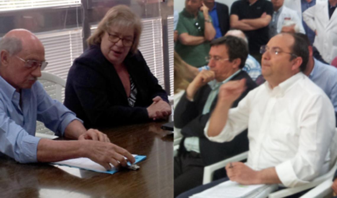 Manfredonia, Elena Gentile e Angelo Riccardi si accapigliano sulle sorti dell'ospedale