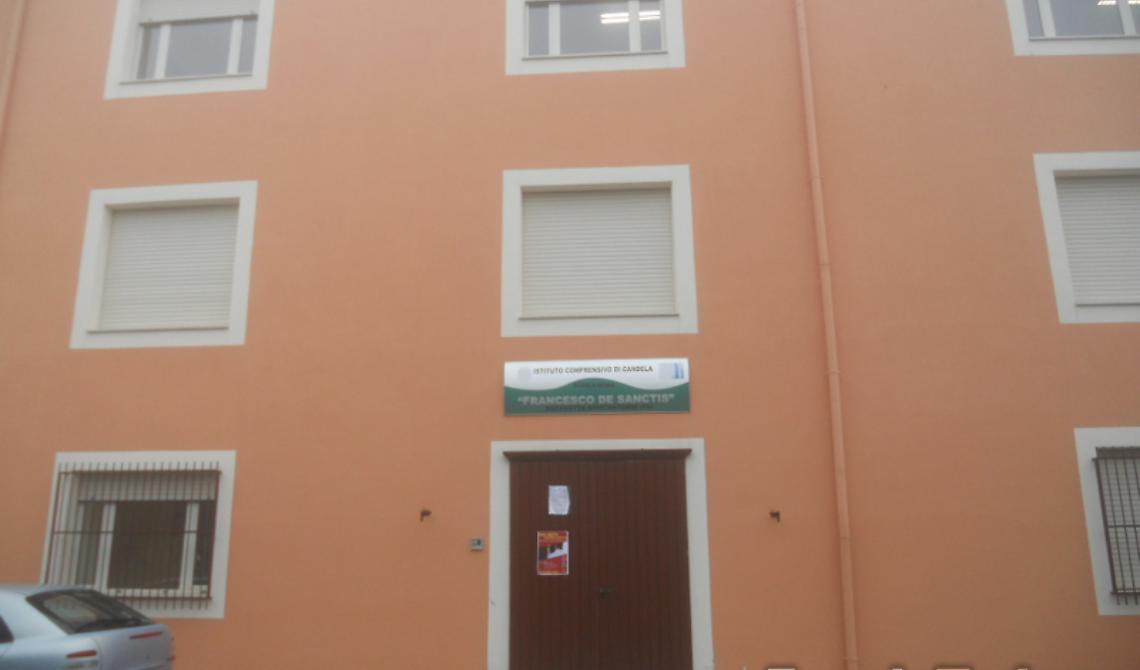 Il plesso scolastico di Rocchetta