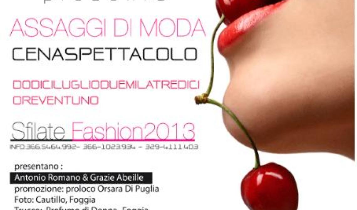 Gusto, musica e bellezza per “Assaggi di Moda”