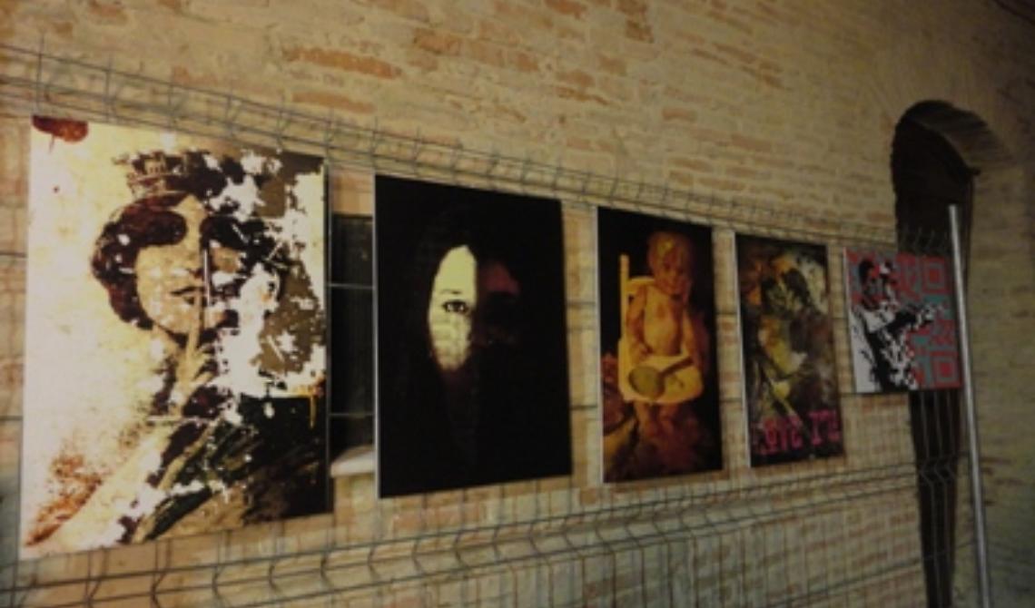 Alcune opere dell'artista Savino Ficco