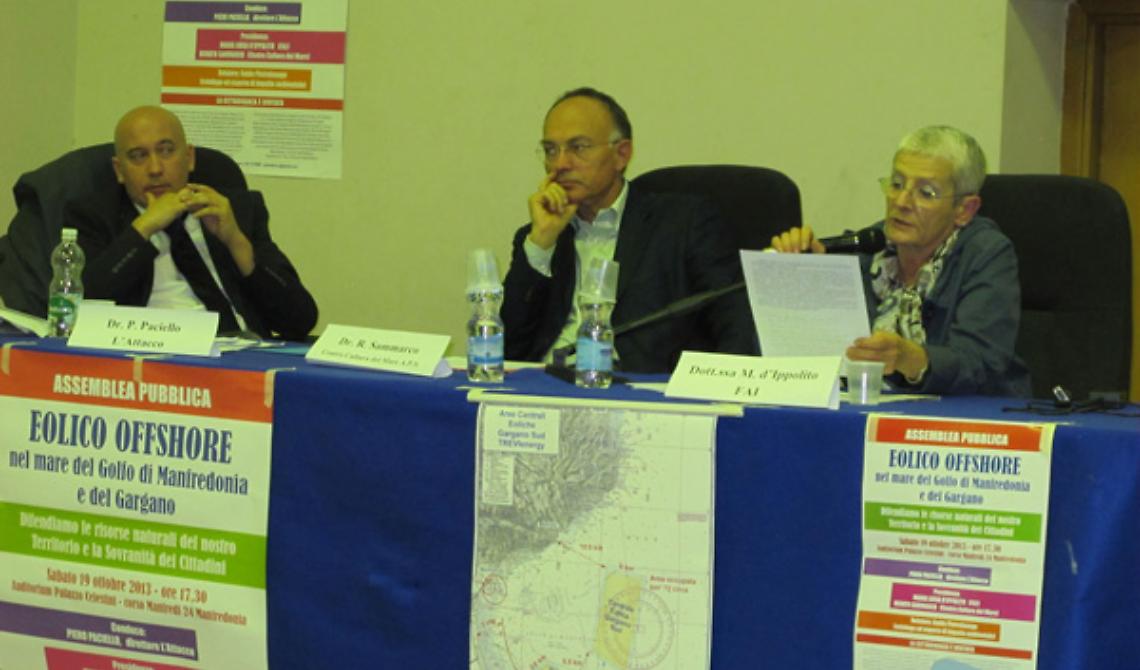 Eolico in mare, associazioni ambientaliste all'attacco