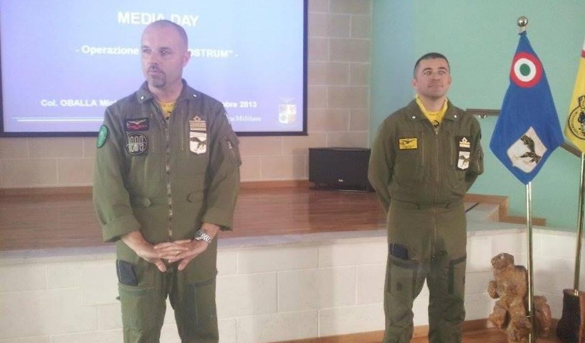 Operazione "Mare nostrum" predator decollano da Amendola
