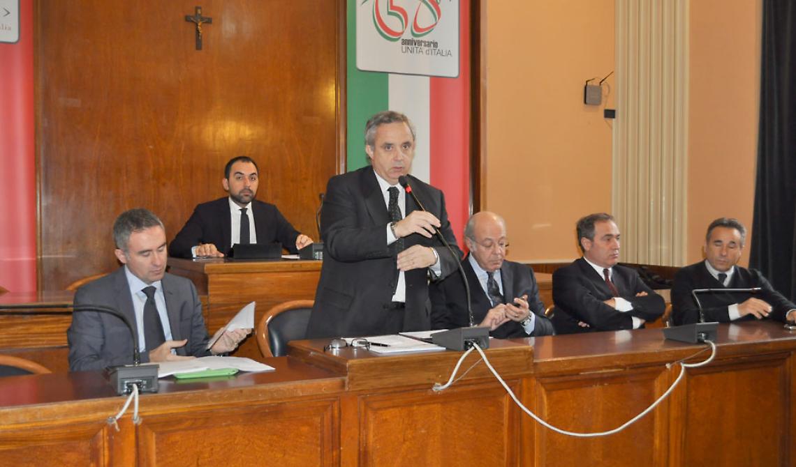 Gino Lisa, missione barese per Mongelli