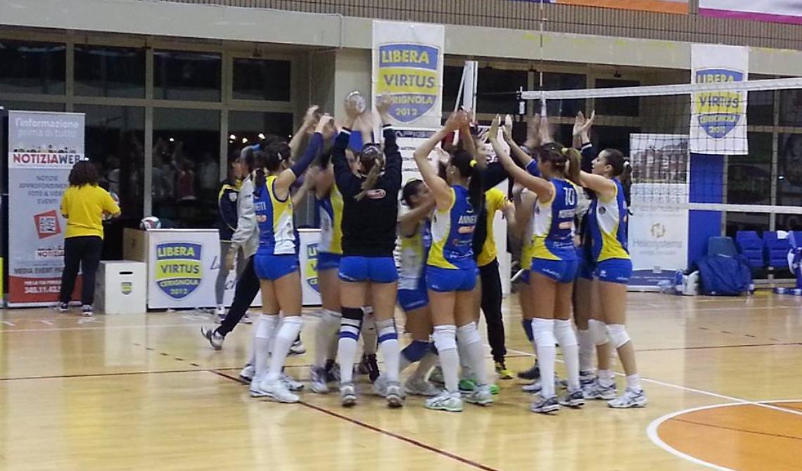 Il derby ha regalato la vetta alla Lapige Cerignola