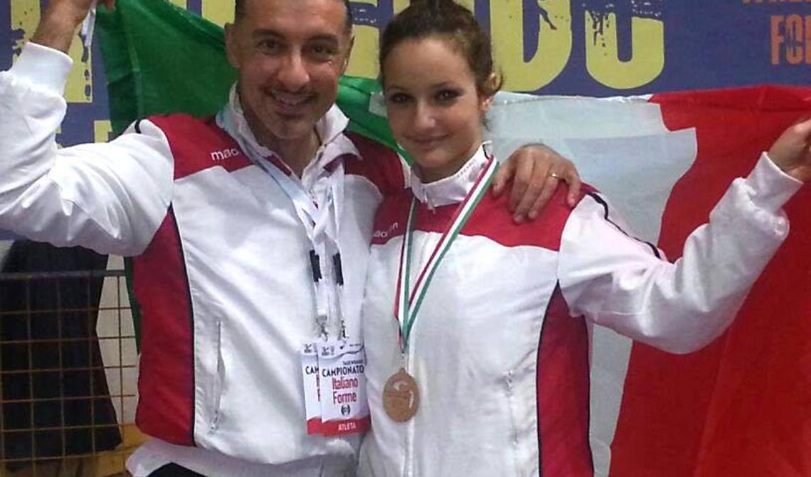 Cerignola tricolore con Veronica Erinnio
