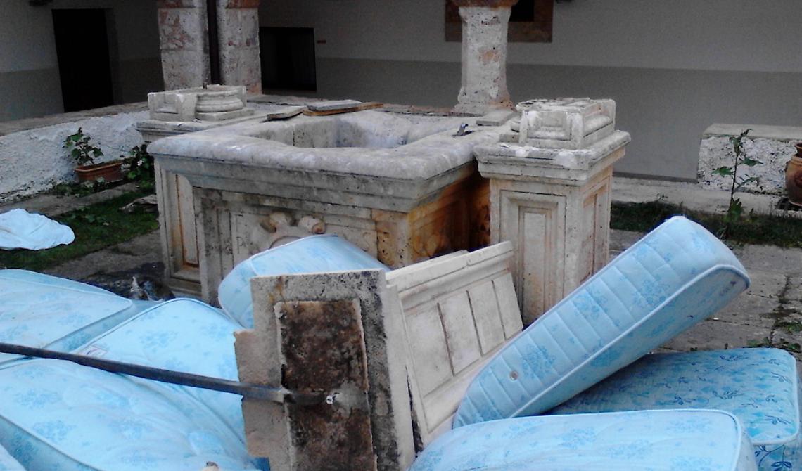 Malviventi mettono a soqquadro il santuario di S. Maria di Stignano