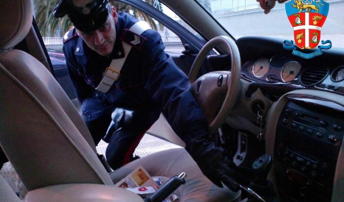 Cocaina nel cambio dell'auto: arrestato barista di Campobasso