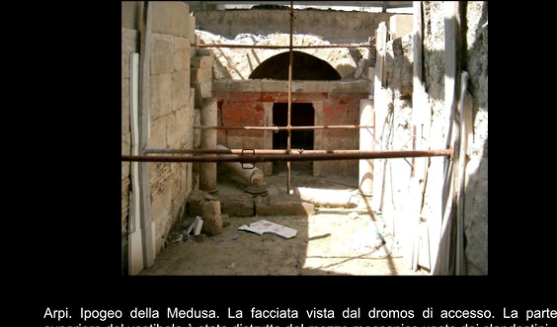 Foggia, la Tomba della Medusa risorgerà