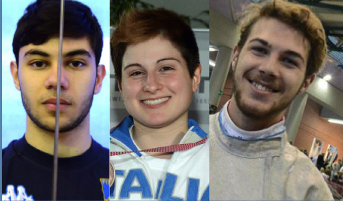 Tre moschettieri foggiani per i Campionati Europei: Criscio, D'Armiento e Bonsanto