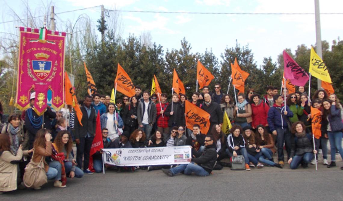 A Roma per Libera l'urlo degli studenti foggiani contro le mafie