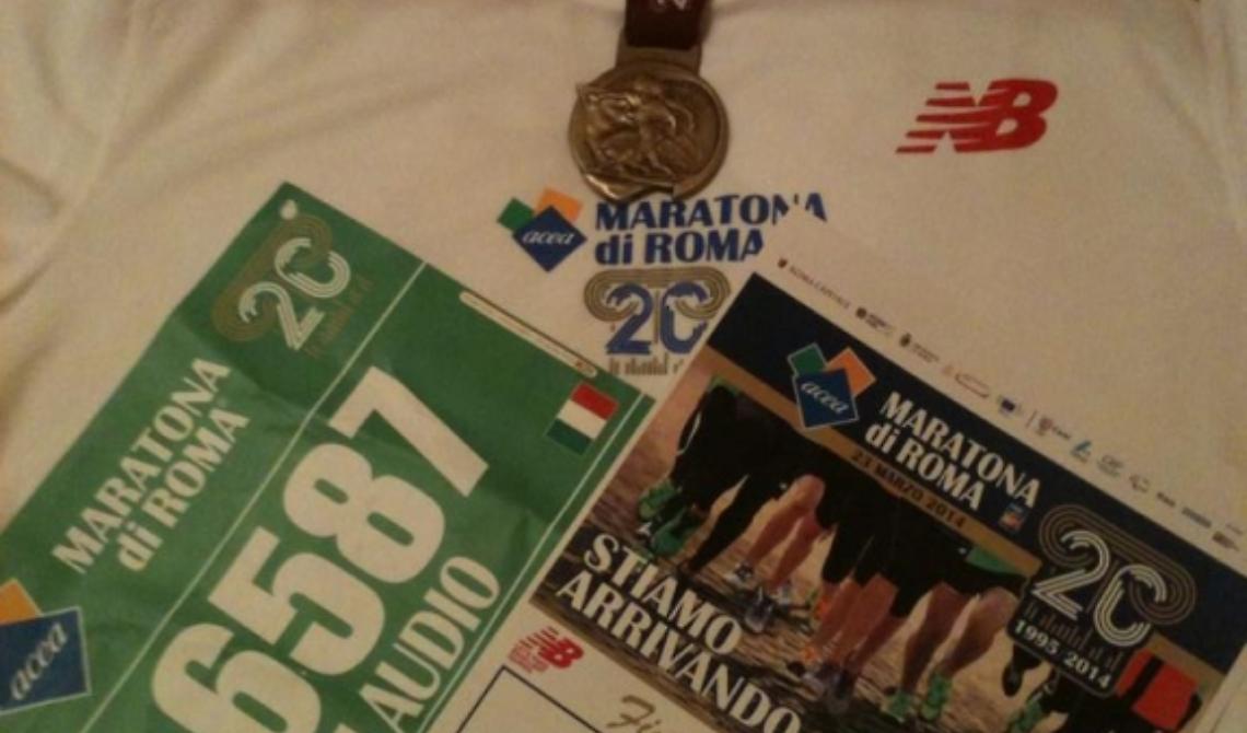 Più forti del maltempo i maratoneti dauni alla ventesima Maratona di Roma