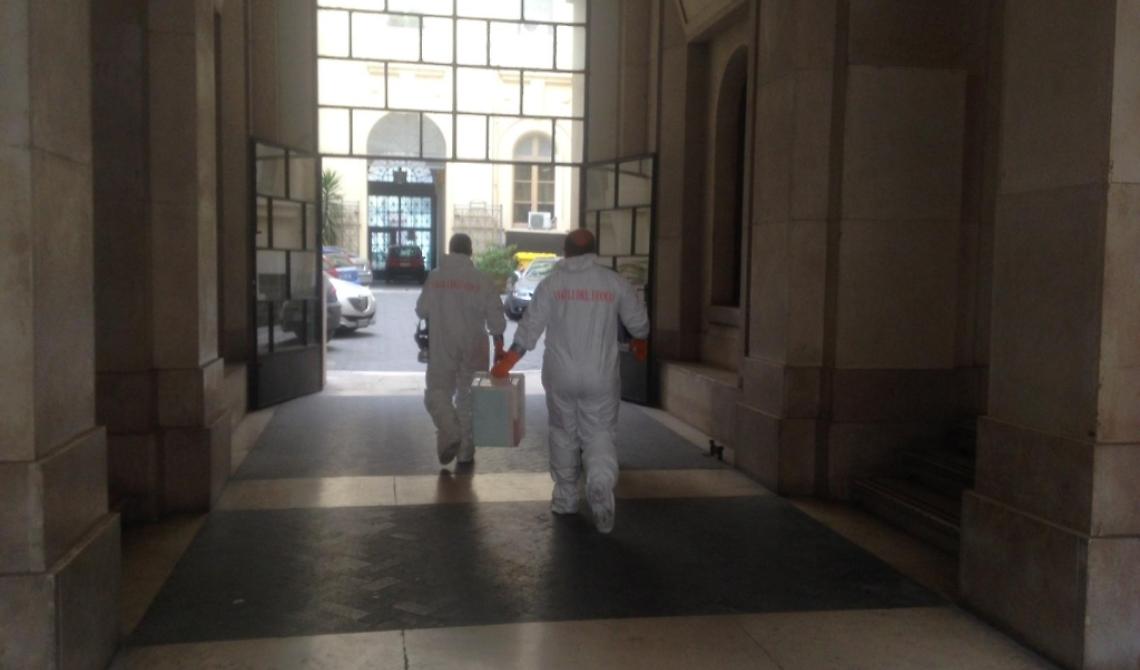 I Vigili del Fuoco in Prefettura