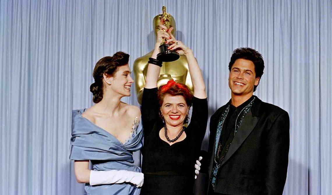 Oggi, 11 Aprile 1988, Premio Oscar alla foggiana Gabriella Cristiani per "L'ultimo imperatore"
