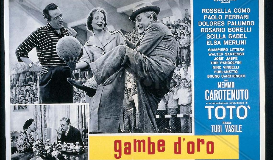 Oggi, 15 aprile 1958, a Cerignola si concludono le riprese di "Totò gambe d'oro"