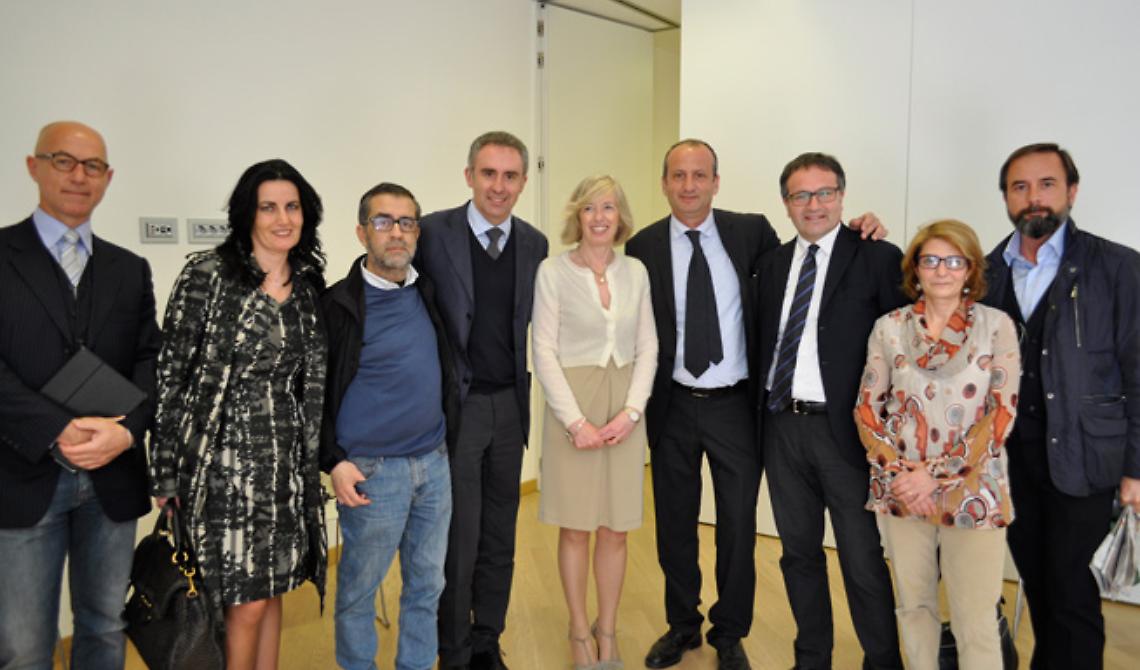 Leo e la visita "a domicilio" del Ministro Giannini, grazie a Rosario Cusmai