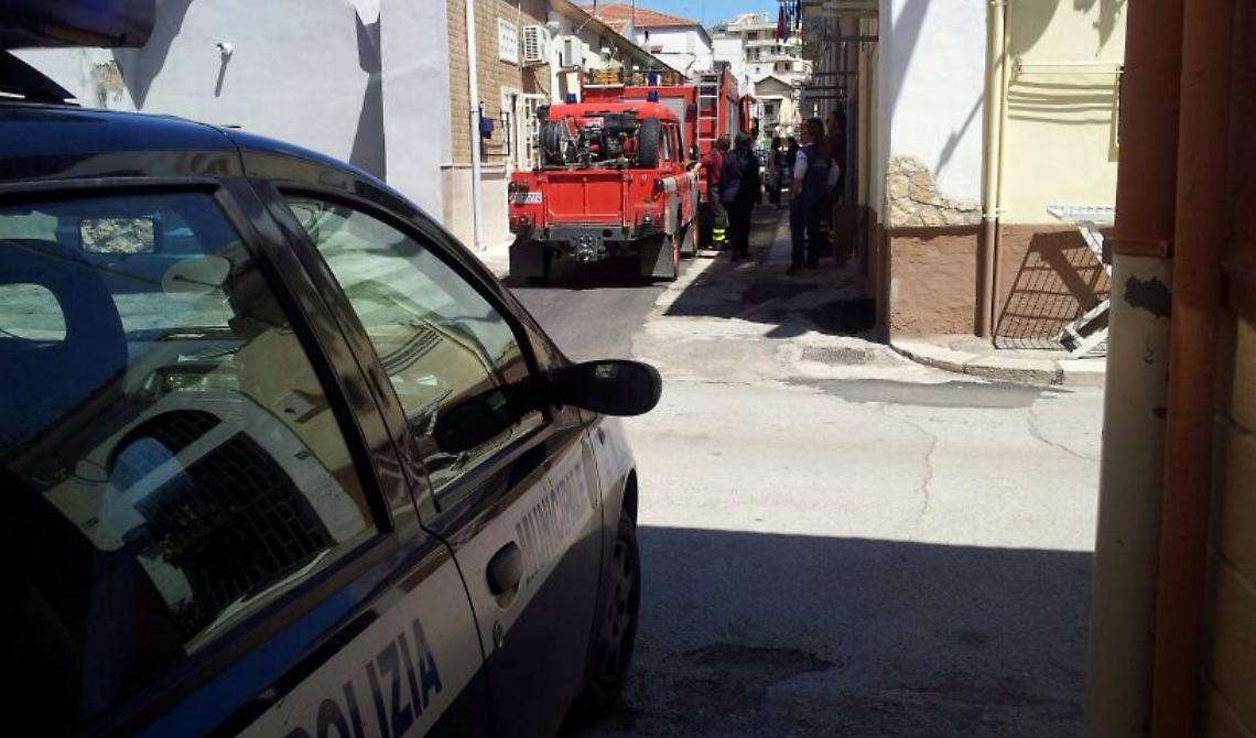 Quartiere settecentesco: crolla solaio, nessun ferito