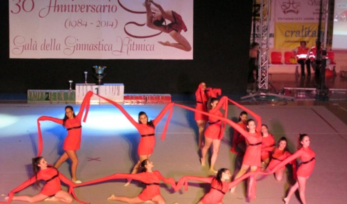 La Ginnastica Luceria spegne trenta candeline 