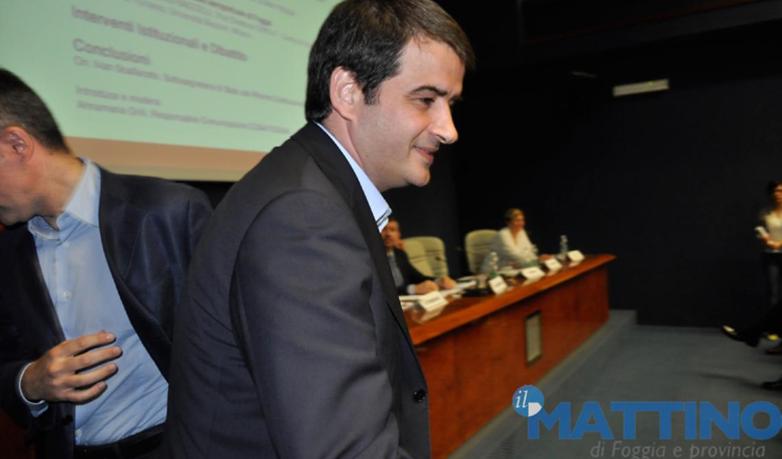 Raffaele Fitto in provincia di Foggia per i candidati di centrodestra al ballottaggio