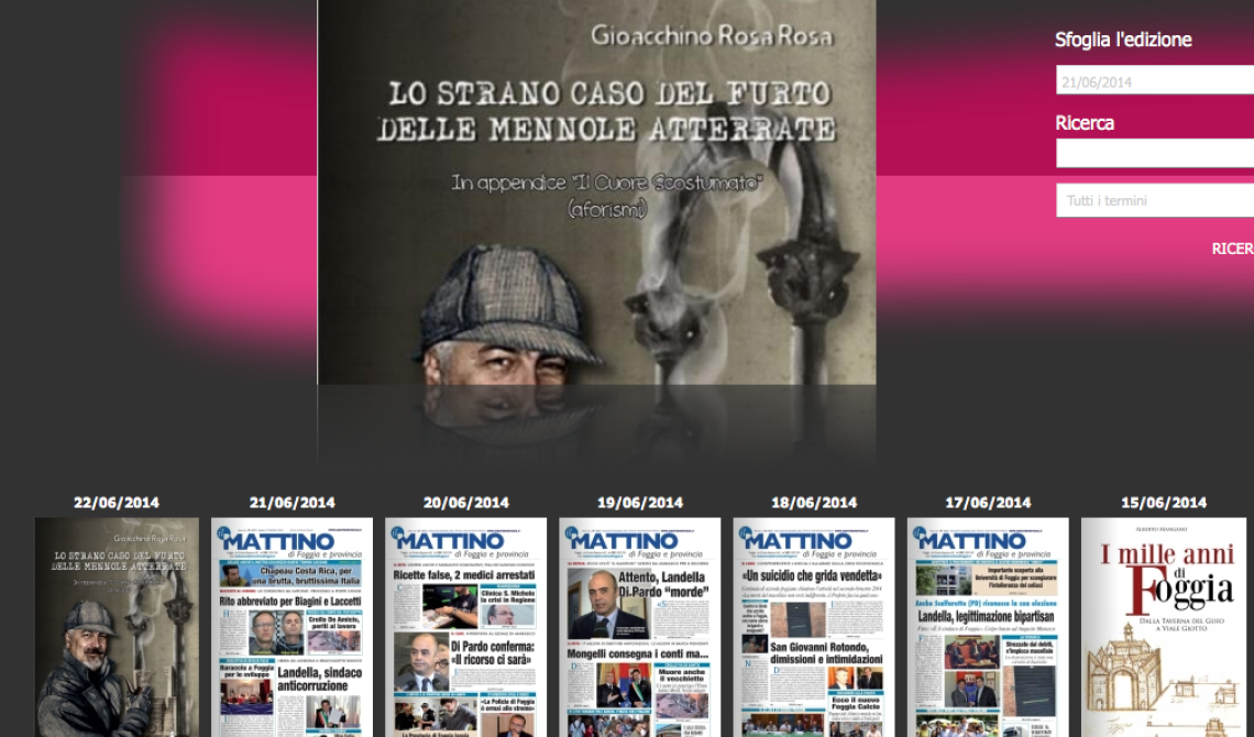 Per 1 libro a 1 euro della domenica de "Il Mattino" c'è "Lo strano caso del furto delle mennole atterrate"